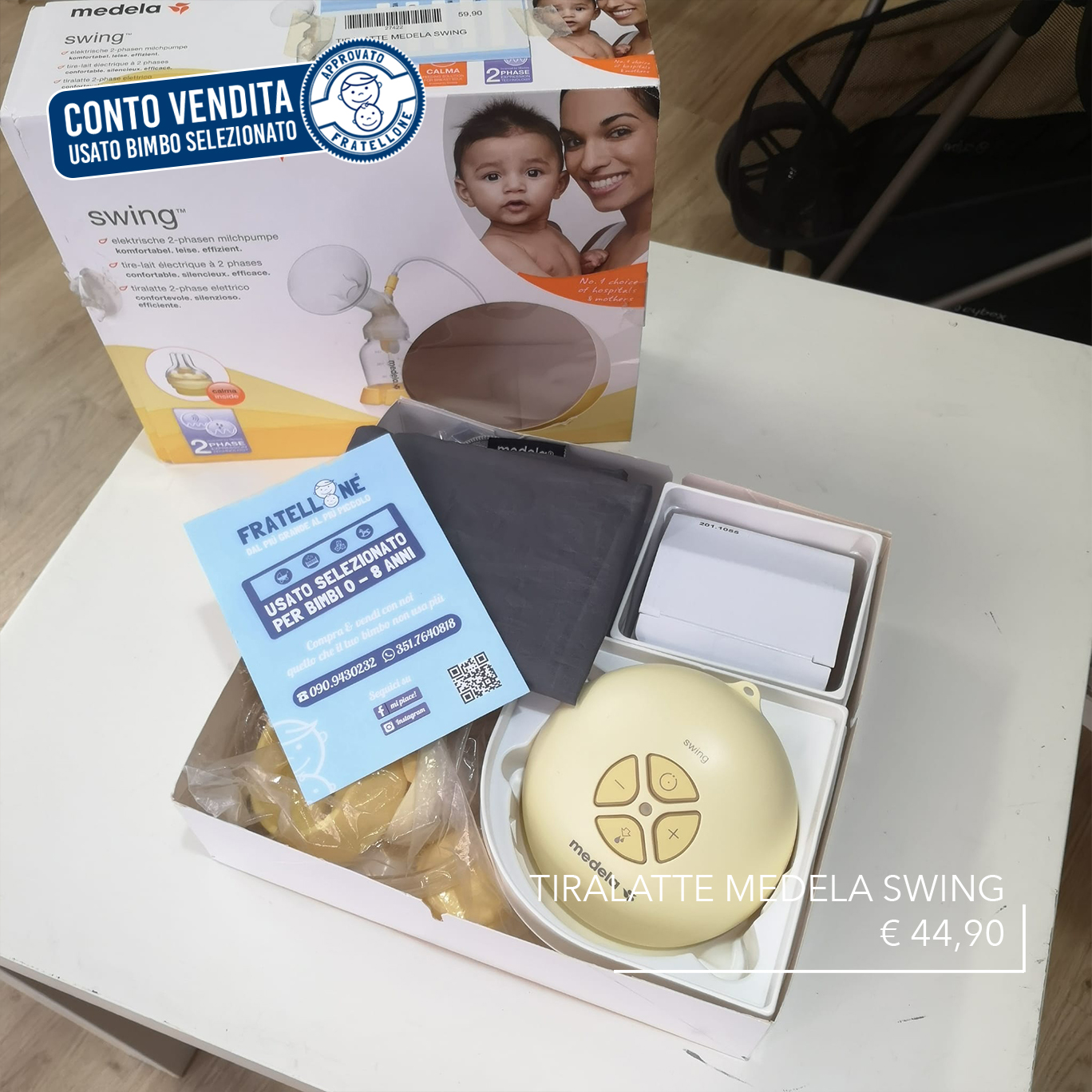 Tiralatte Medela Swing